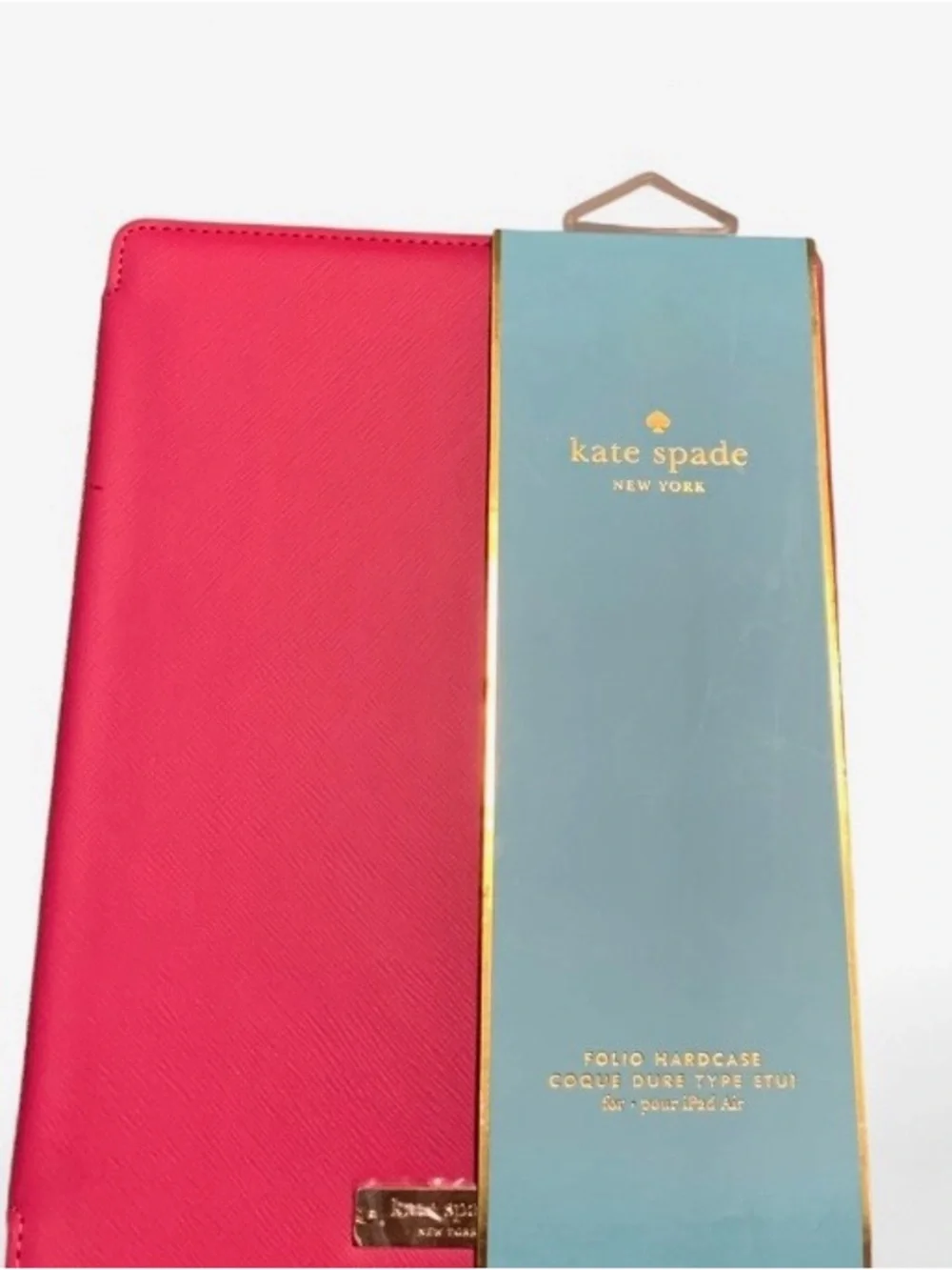 NWT Kate Spade Folio Hardcase For IPad Air Pink (E49)